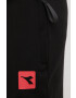 Diadora pantaloni de trening barbati culoarea negru neted - Pled.ro