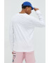 Dickies longsleeve din bumbac culoarea alb neted - Pled.ro