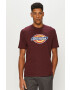 Dickies Tricou culoarea bordo - Pled.ro