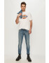 Dickies tricou culoarea alb DK0A4XC9WHX-WHITE - Pled.ro