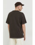 Dickies tricou din bumbac culoarea bordo cu imprimeu - Pled.ro