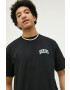 Dickies tricou din bumbac culoarea alb cu imprimeu - Pled.ro