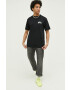 Dickies tricou din bumbac culoarea alb cu imprimeu - Pled.ro