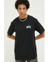 Dickies tricou din bumbac culoarea alb cu imprimeu - Pled.ro