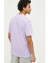 Dickies tricou din bumbac culoarea violet neted - Pled.ro