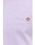 Dickies tricou din bumbac culoarea violet neted - Pled.ro