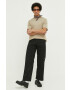 Dickies tricou din bumbac culoarea negru neted - Pled.ro