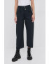 Diesel Pantaloni femei culoarea albastru marin model drept medium waist - Pled.ro