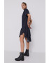 Diesel Rochie culoarea albastru marin mini evazata - Pled.ro