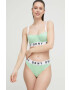 DKNY culoarea verde neted - Pled.ro