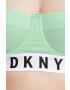 DKNY culoarea verde neted - Pled.ro