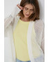 DKNY cardigan de in culoarea bej light - Pled.ro