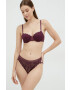 DKNY chiloti brazilieni culoarea violet - Pled.ro