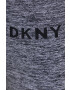 DKNY colanti femei culoarea gri melanj - Pled.ro