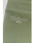 DKNY Colanți femei culoarea verde - Pled.ro