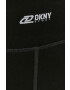 DKNY colanti femei culoarea negru cu imprimeu - Pled.ro