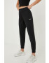 DKNY colanti femei culoarea negru neted - Pled.ro