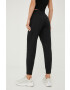 DKNY colanti femei culoarea negru neted - Pled.ro