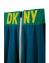 DKNY fusta fete culoarea turcoaz mini evazati - Pled.ro