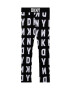 DKNY leggins copii culoarea negru neted - Pled.ro