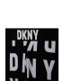 DKNY leggins copii culoarea negru neted - Pled.ro