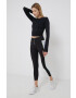 DKNY longsleeve femei culoarea negru - Pled.ro