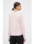 DKNY longsleeve din bumbac culoarea roz - Pled.ro