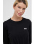 DKNY longsleeve din bumbac culoarea negru - Pled.ro