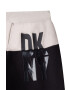 DKNY pantaloni de trening pentru copii culoarea negru cu imprimeu - Pled.ro