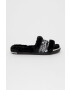 DKNY Papuci femei culoarea negru - Pled.ro