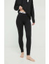 DKNY pijama femei culoarea negru - Pled.ro