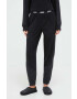 DKNY pijama femei culoarea negru - Pled.ro