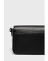 DKNY poseta de piele culoarea negru - Pled.ro