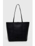 DKNY poseta de piele culoarea negru - Pled.ro