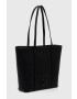 DKNY poseta de piele culoarea negru - Pled.ro