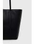 DKNY poseta de piele culoarea negru - Pled.ro