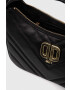 DKNY poseta de piele culoarea negru - Pled.ro