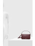 DKNY poseta de piele culoarea bordo - Pled.ro