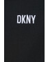 DKNY rochie culoarea negru mini drept - Pled.ro