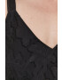 DKNY Rochie culoarea negru midi model drept - Pled.ro