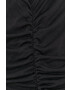 DKNY Rochie culoarea negru mini model drept - Pled.ro