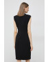 DKNY rochie culoarea negru mini drept - Pled.ro