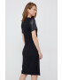 DKNY rochie culoarea negru mini drept - Pled.ro