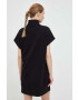 DKNY rochie culoarea negru mini oversize - Pled.ro