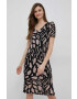 DKNY rochie mini mulata - Pled.ro