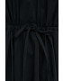 DKNY rochie culoarea negru midi evazati - Pled.ro