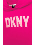 DKNY rochie fete culoarea roz mini evazati - Pled.ro