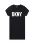 DKNY rochie fete culoarea gri mini evazati - Pled.ro