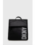 DKNY rucsac femei culoarea negru mare cu imprimeu - Pled.ro