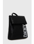 DKNY rucsac femei culoarea negru mare cu imprimeu - Pled.ro